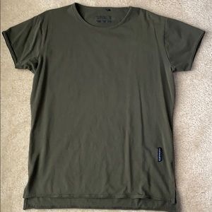 Forest green alphalete t shirt